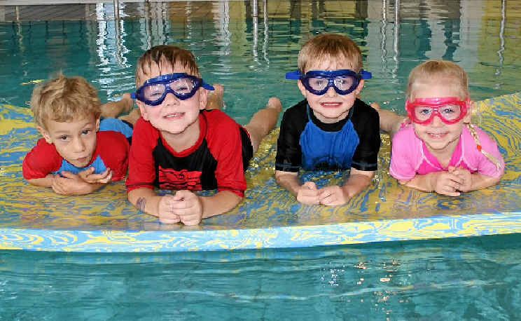 Dustin de Oliveira, Jak Kiepe, Nicholas Skeery and Mia Hurley working on their water skills at WIRAC on Monday. Dustin de Oliveira, Jak Kiepe, Nicholas Skeery and Mia Hurley working on their water skills at WIRAC on Monday.